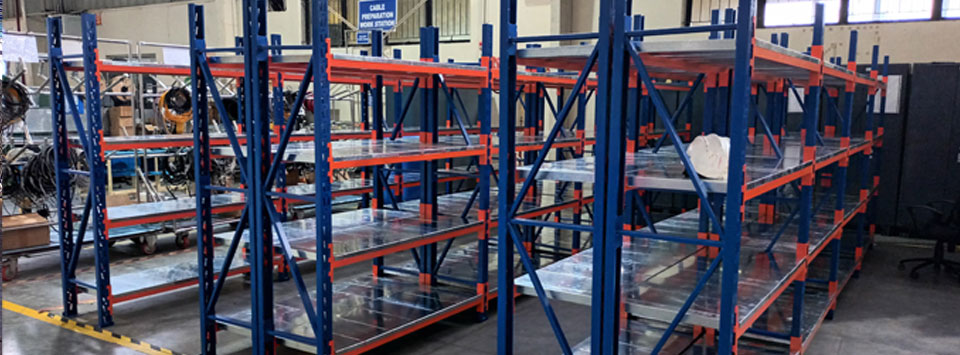 Medium-Duty Rack Manufacturers, Suppliers in Pune, Chakan, Hyderabad | Space Create Engineers